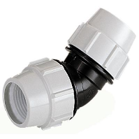 Plasson Compression to female 90 BSP Elbow  (WRAS Approved)